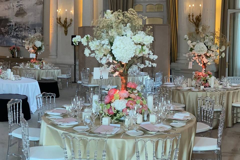 Table fleurie