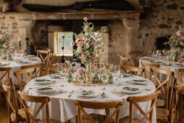 Grand salon du manoir