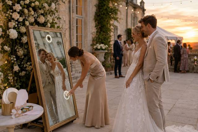 Photobooth miroir pour mariage