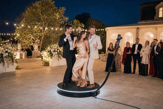 Borne 360° pour mariage