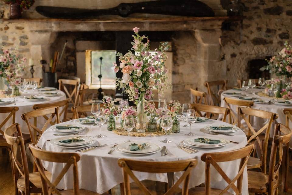 Grand salon du manoir