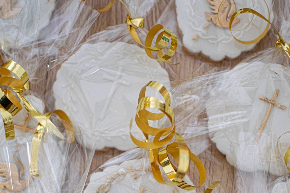 Biscuits décorés invités