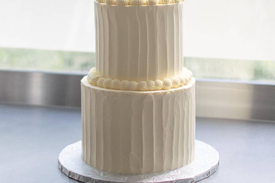 Wedding cake vanille/framboise