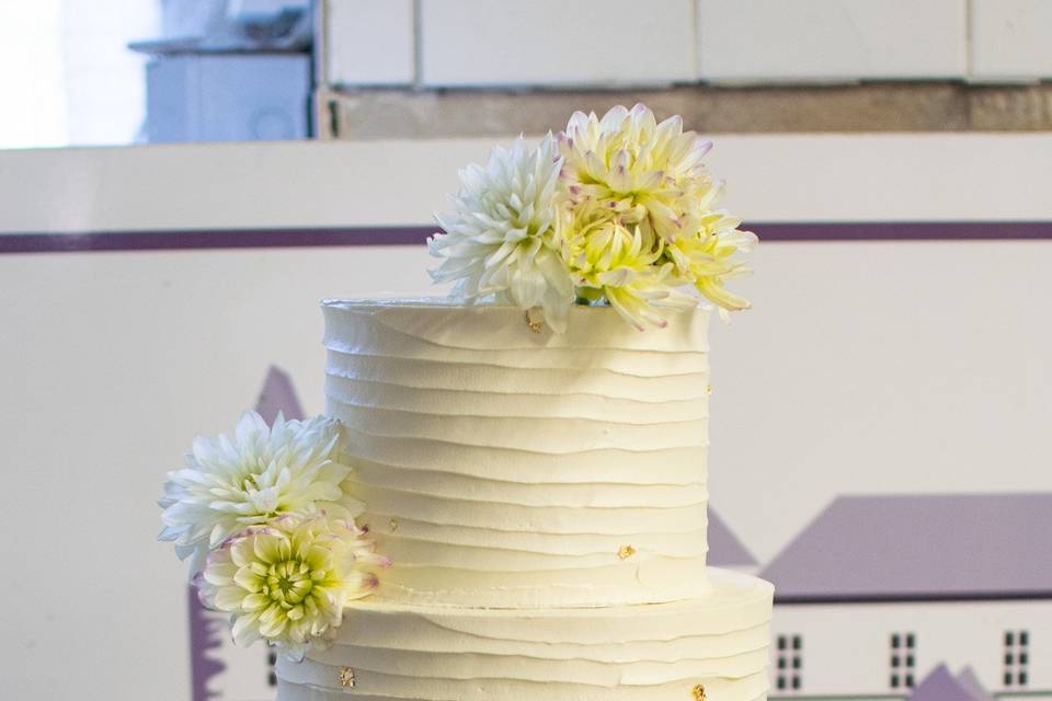 Wedding cake fleurie 100 parts