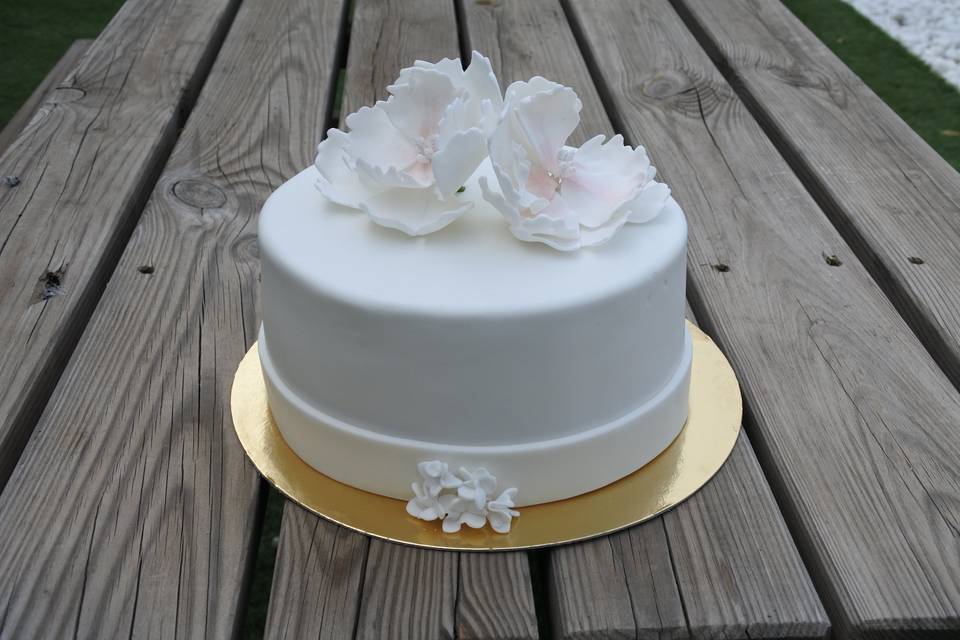 Gâteau fleurs