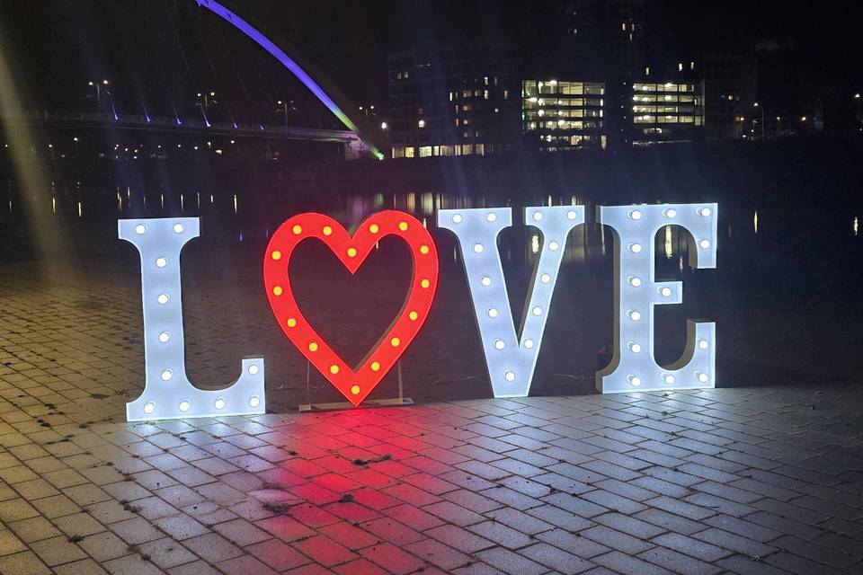 Love avec coeur