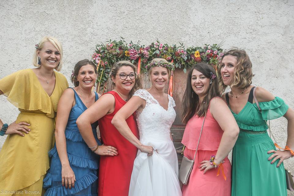 Photo famille mariage