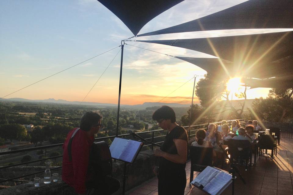 Restaurant château de Lauris