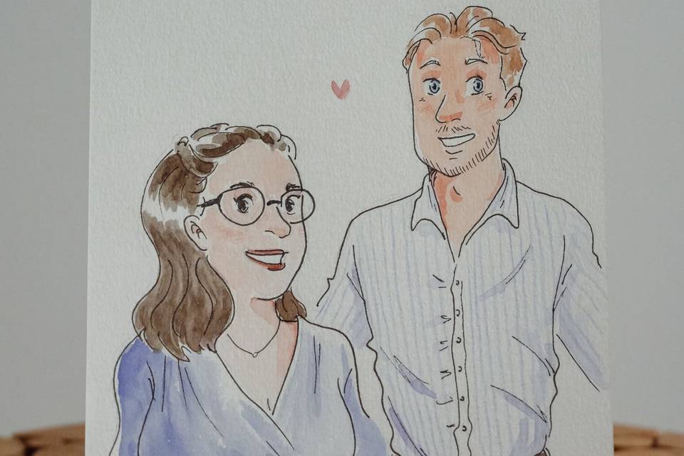 Portrait mariage décembre 2025