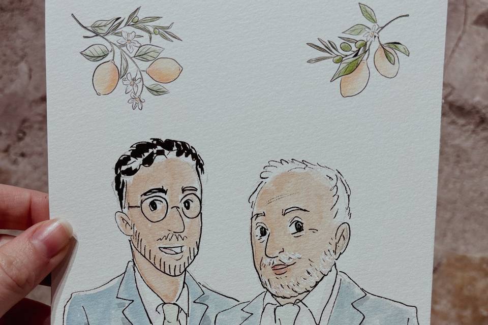 Portrait mariage mai