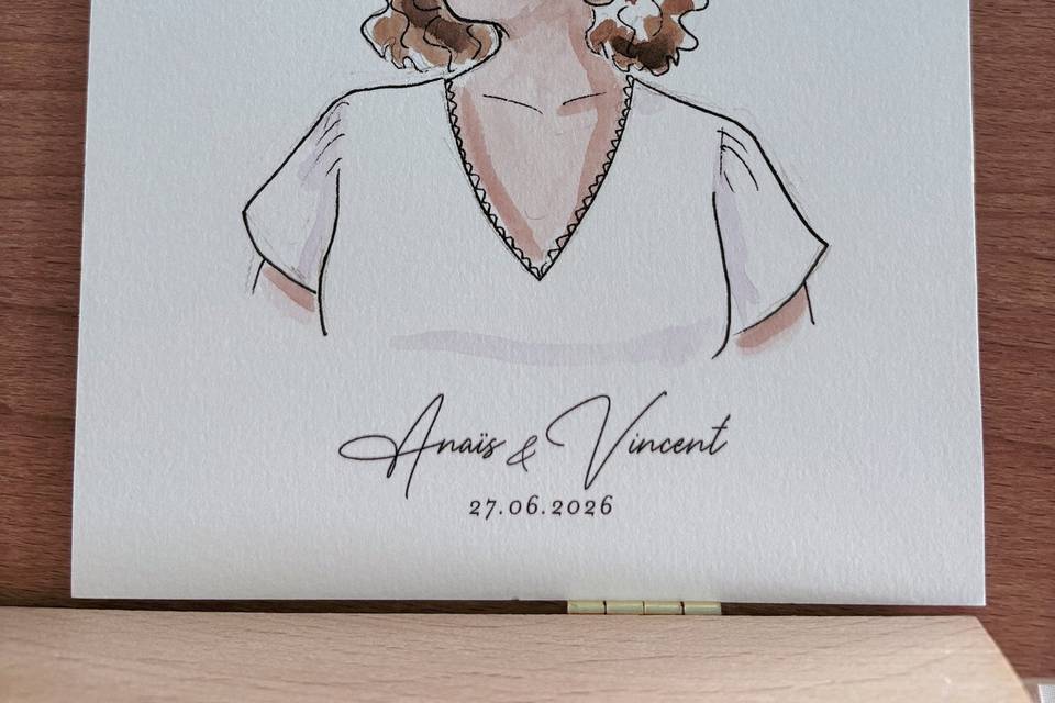Portrait mariage juin