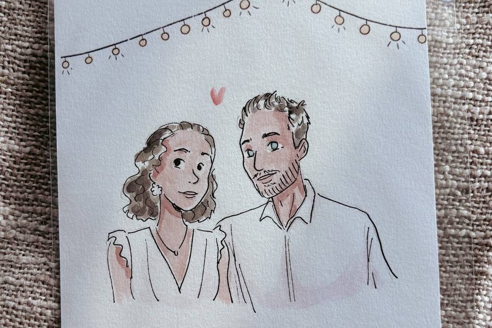Portrait mariage juin