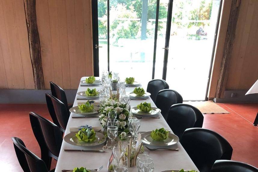 Table décorée