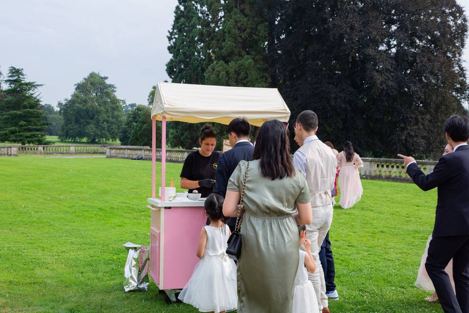 Glace à l'italienne