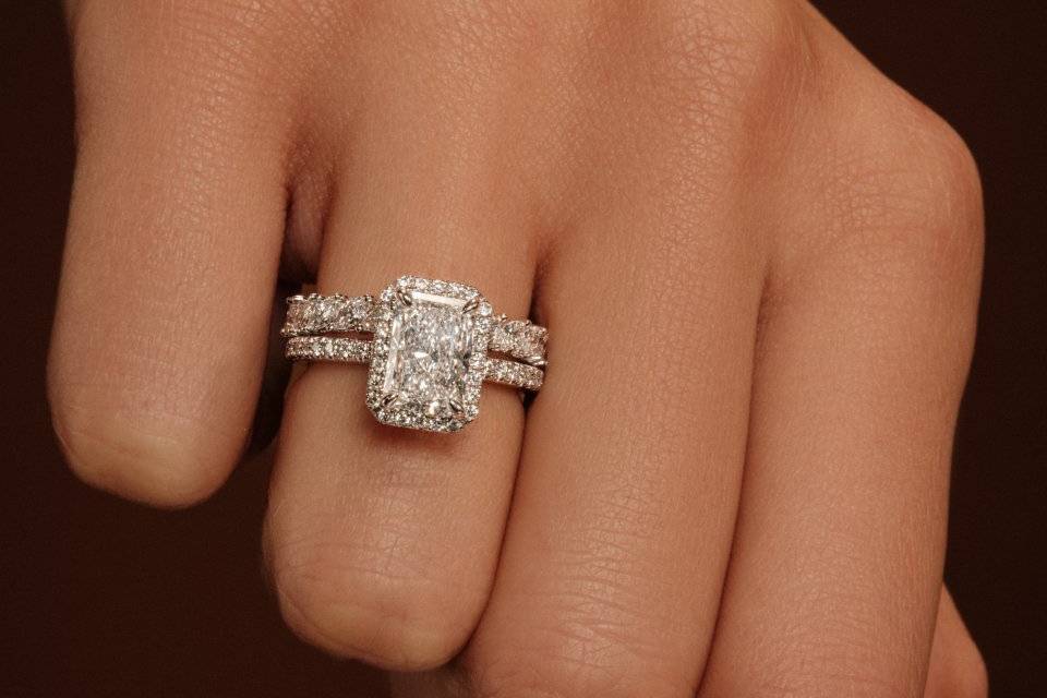 Bagues de mariage Zeina