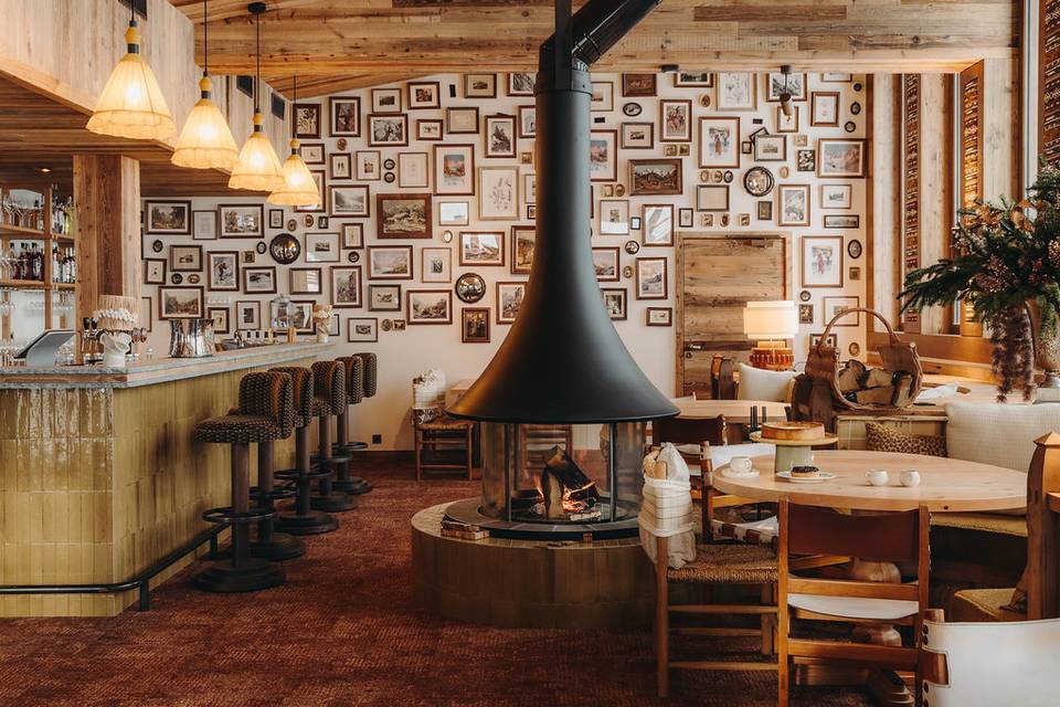 Bar - cheminée