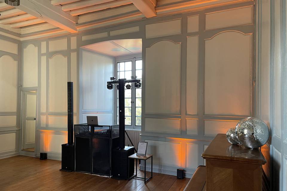 Une installation soignée