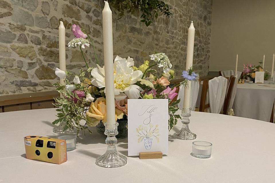 Composition de table