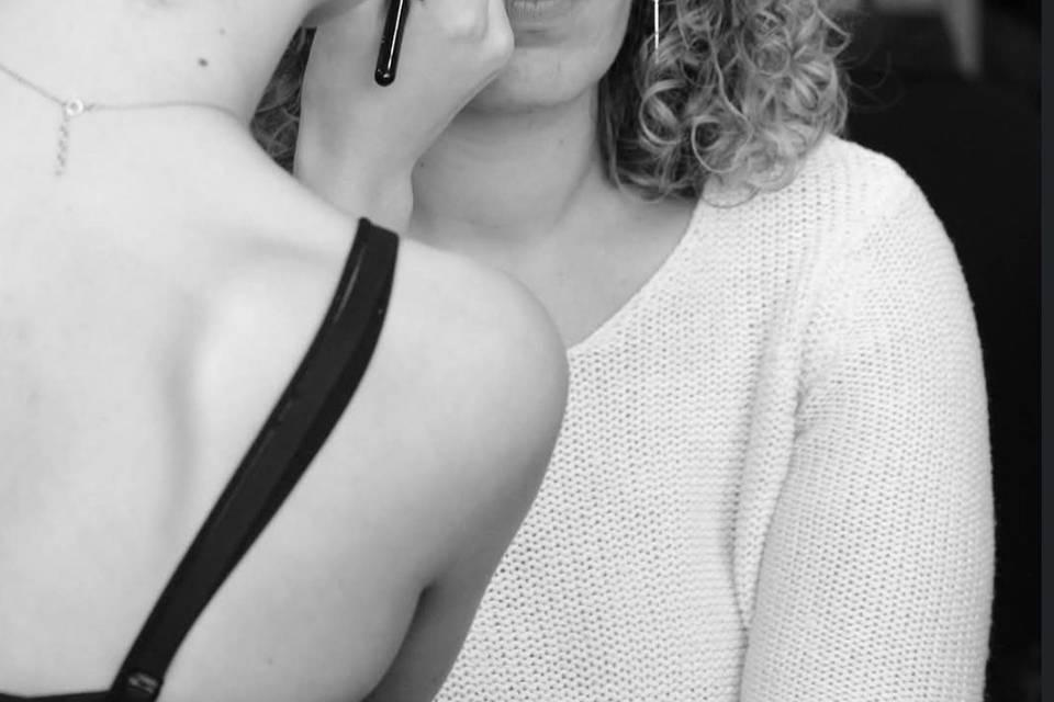 Maquillage invitée.
