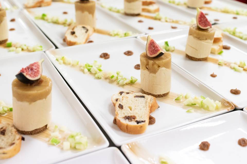 Entrée foie gras - mariage