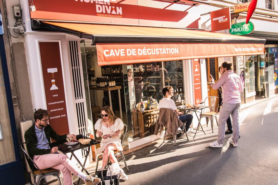 Une cave de quartier