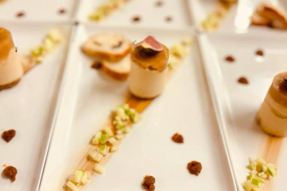 Entrée foie gras - mariage