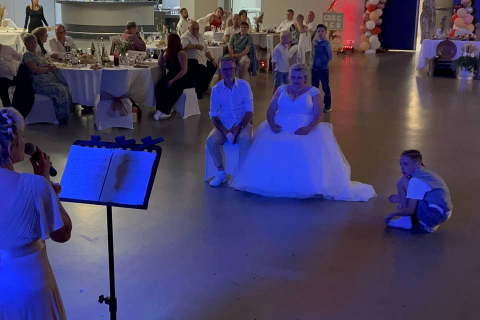 Surprise pour la mariée