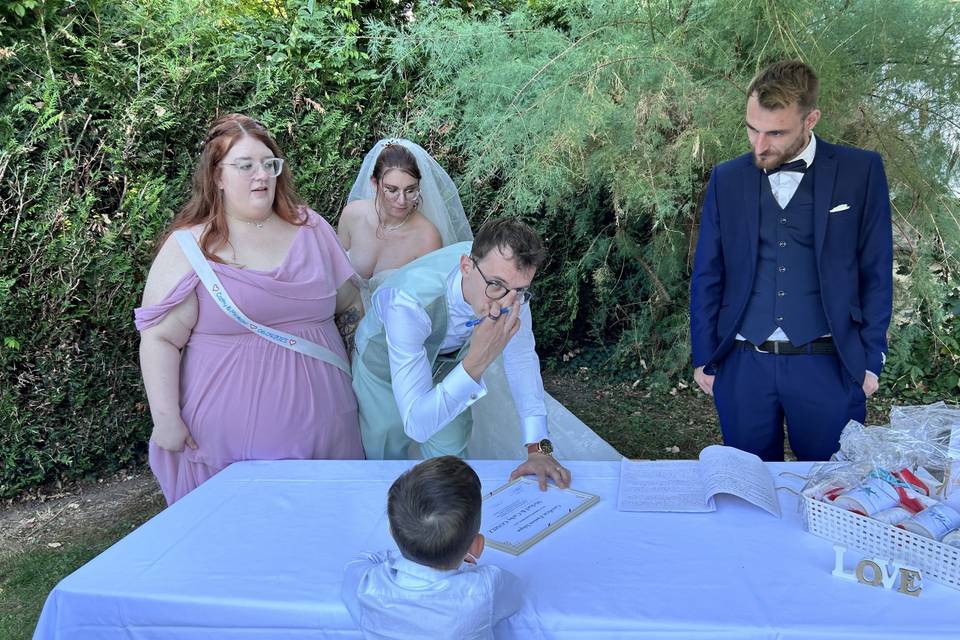 Signature du certificat