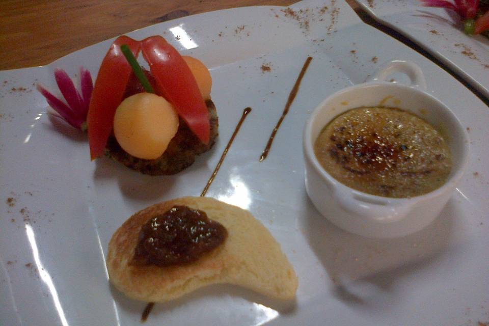 Crème brûlée de foie gras