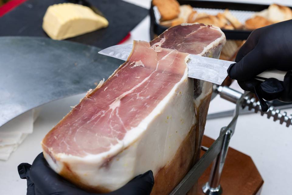 Découpe de jambon