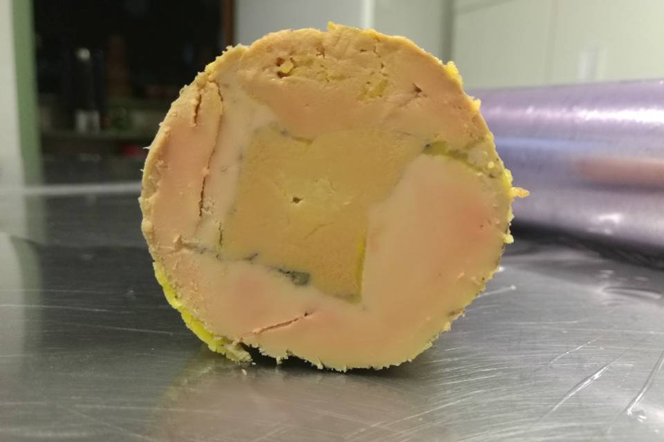 Foie gras mi cuit maison