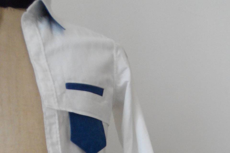 Chemise - teinture indigo