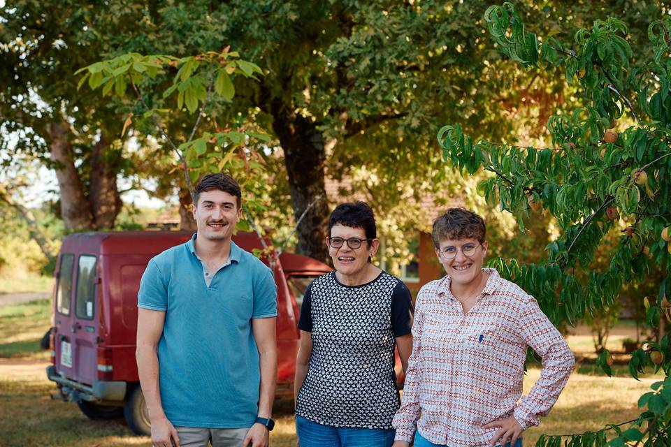 Laurent, Béatrice, Clémence