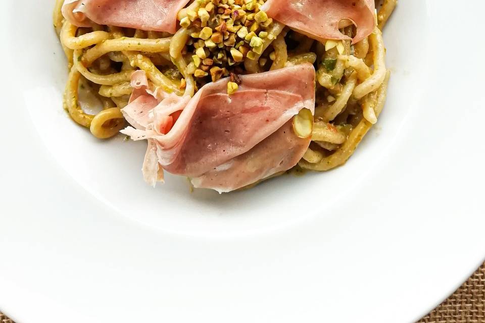 Pasta mortadella & ricotta