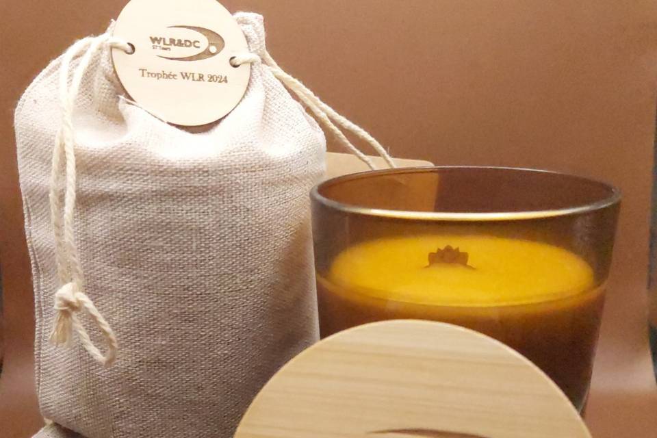 Bougie personnalisée