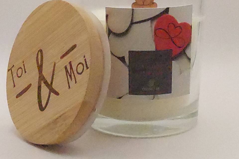 Bougie Parfumée Rechargeable