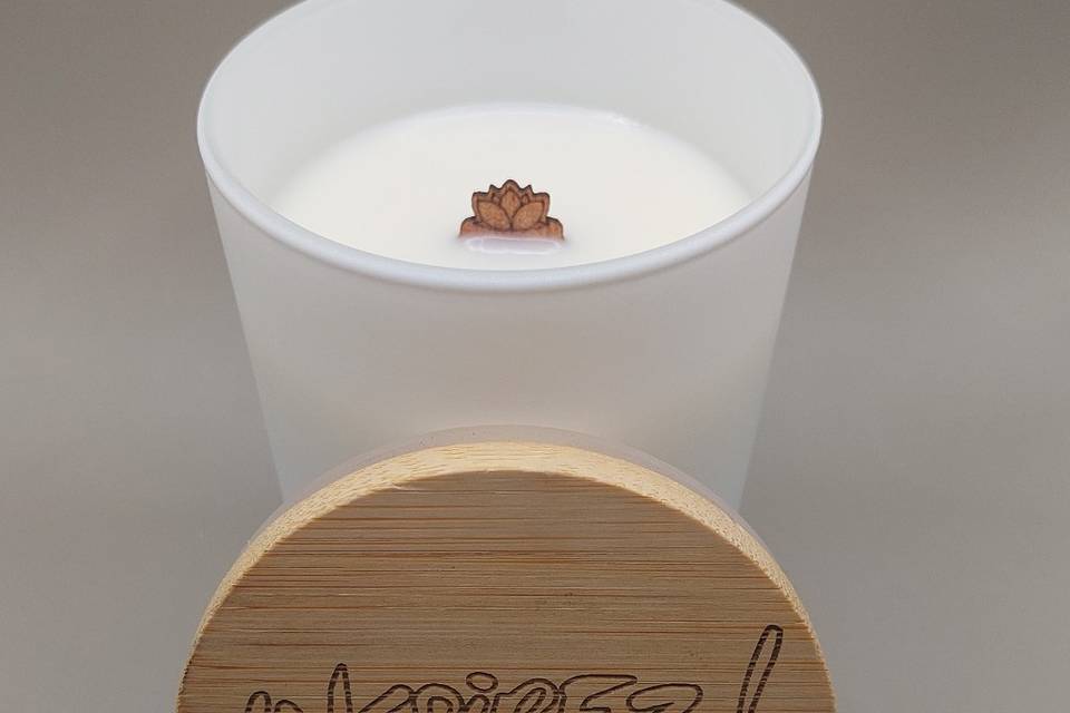 Bougie personnalisée