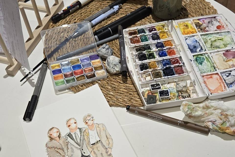 Live painting