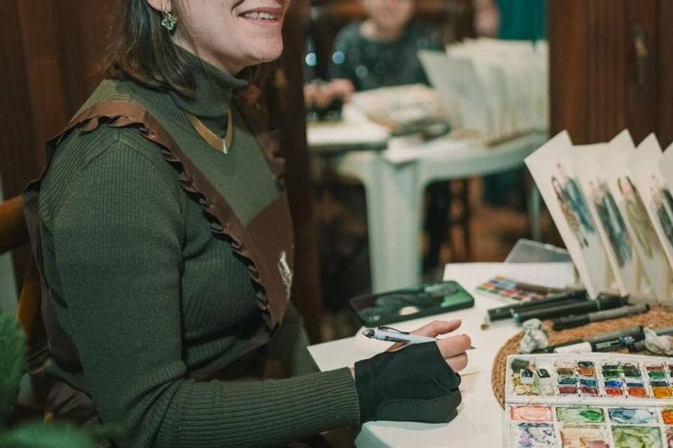 Live painting