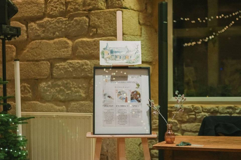 Live painting