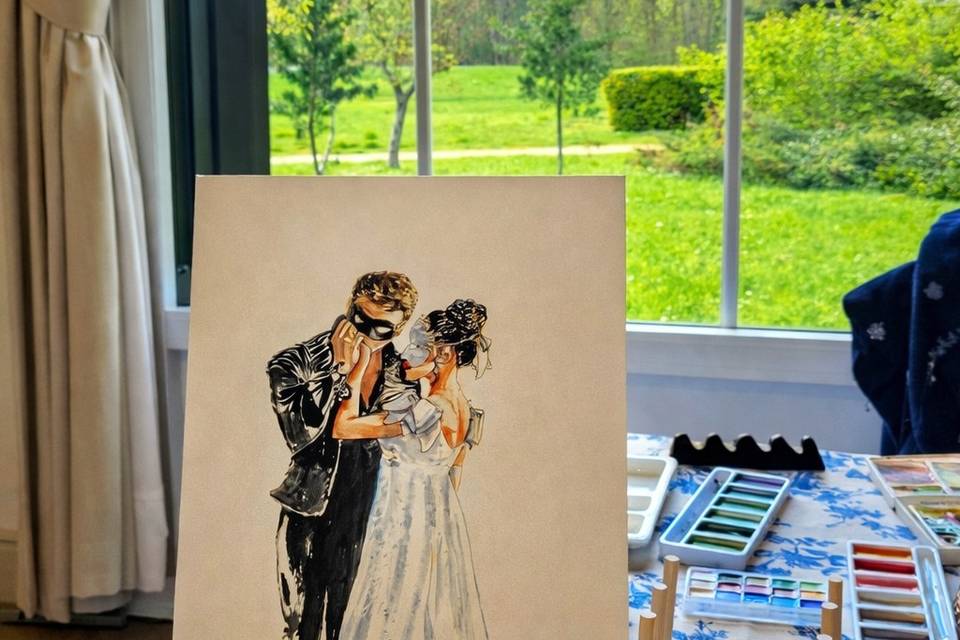 Live painting