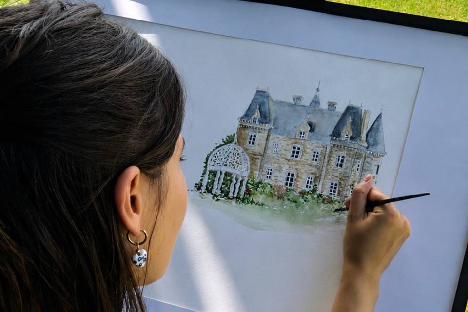 Live painting