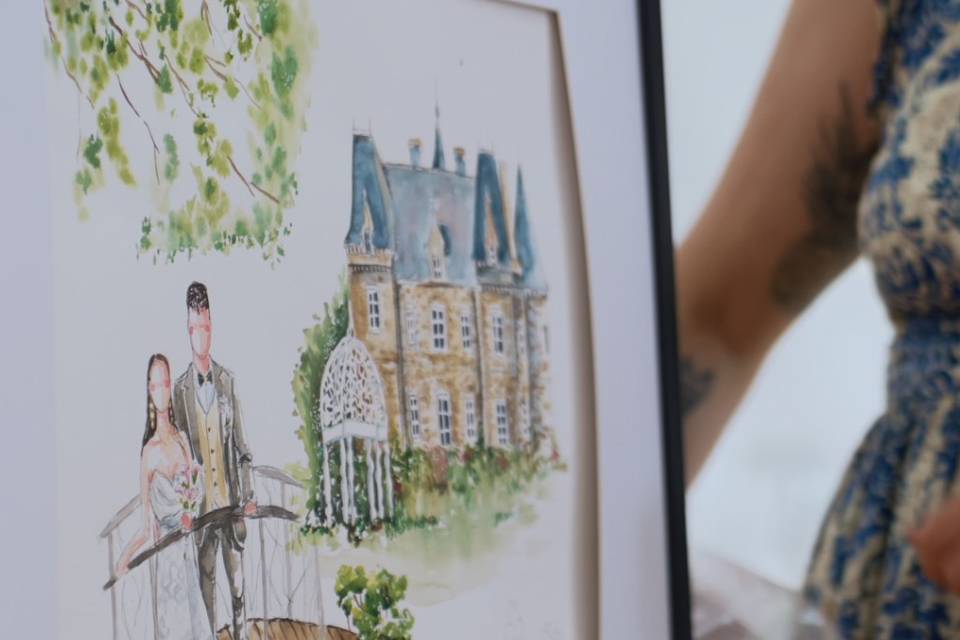 Live painting