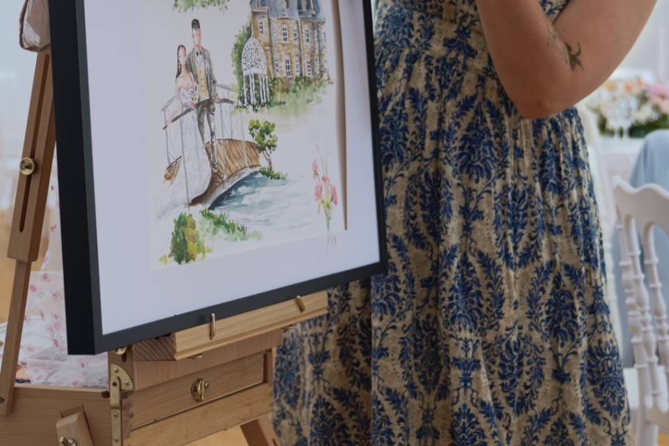 Live painting