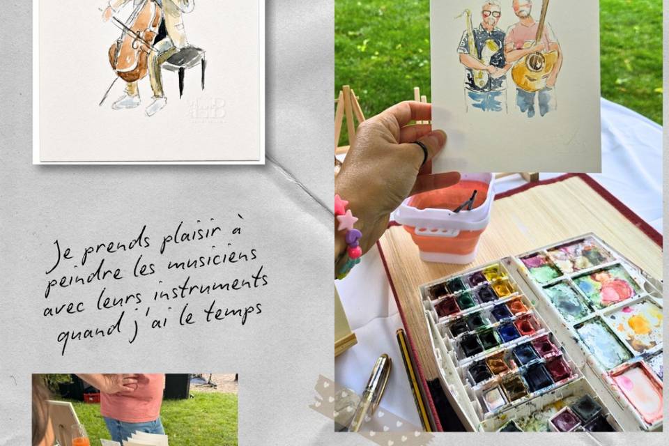 Live painting