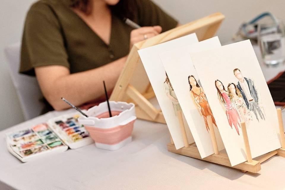 Live painting