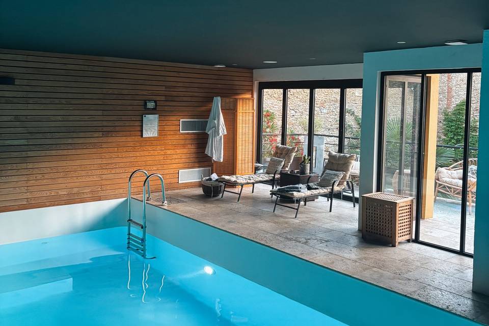 Piscine intèrieure chauffée
