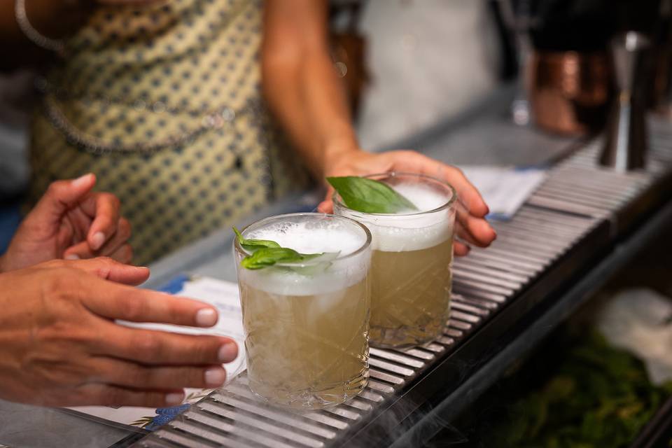 Smoking basil