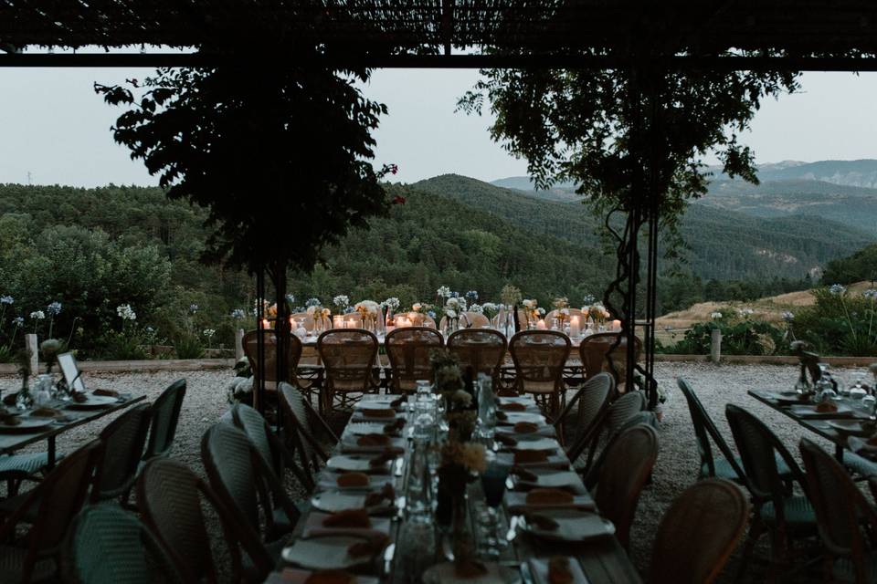 Table rez de jardin