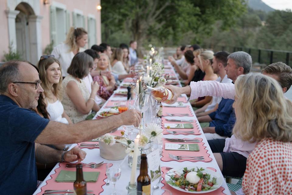 Outdoor dinner